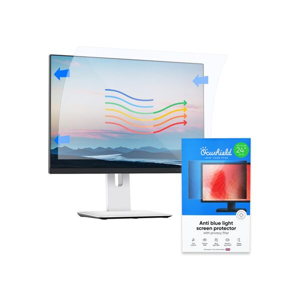 ocushield ocuvdu24bz accessorio per monitor protezione schermo [ocuvdu24bz]