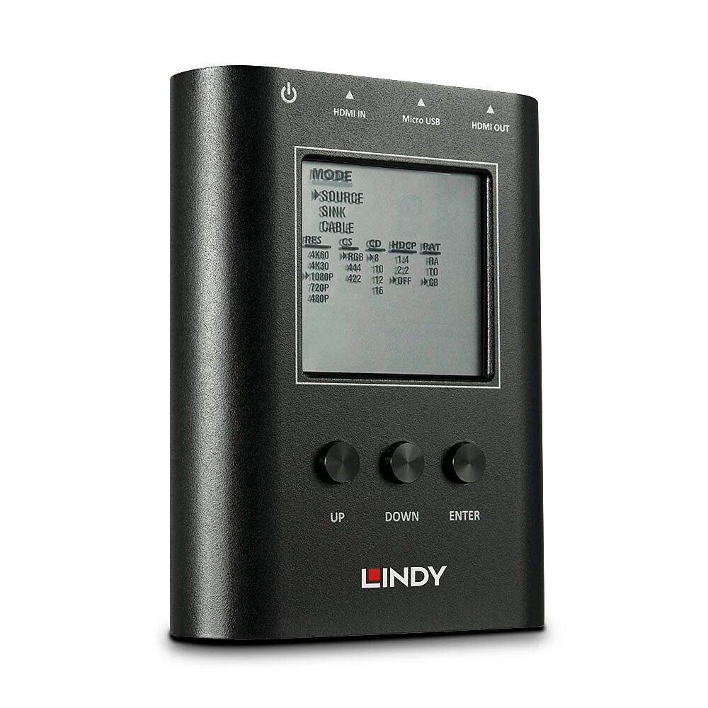 lindy 32675 generatore di schemi per test video hdmi [32675]