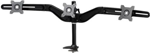 amer mounts amr3p supporto da tavolo per tv a schermo piatto 61 cm (24) nero scrivania [amr3p]