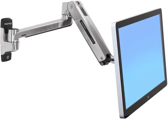 Ergotron LX HD Sit-Stand 116,8 cm (46") Argento Parete [45-383-026]