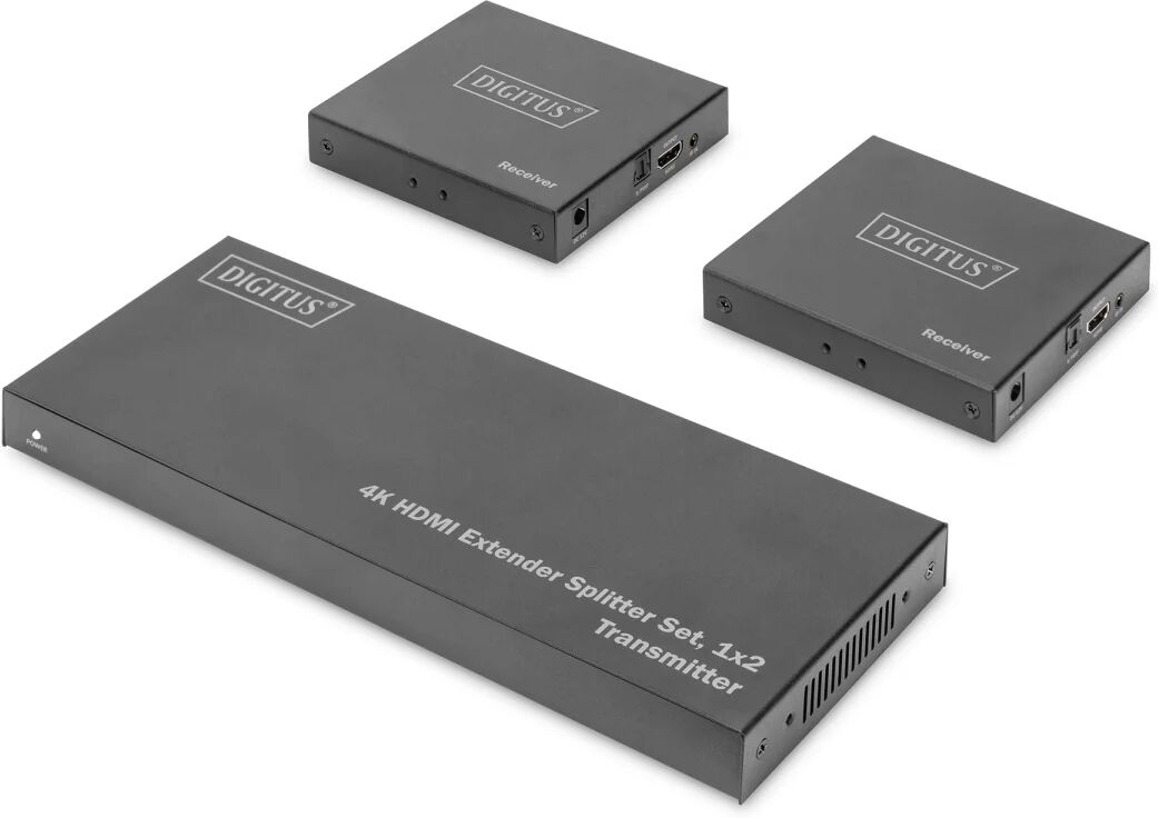 Digitus Set extender splitter 4K HDMI, 1x2 [DS-55516]