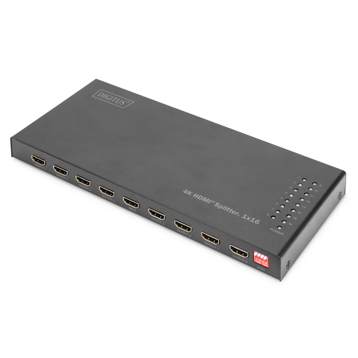 Digitus Ripartitore video  Splitter HDMI 4K, 1x16 [DS-45328]