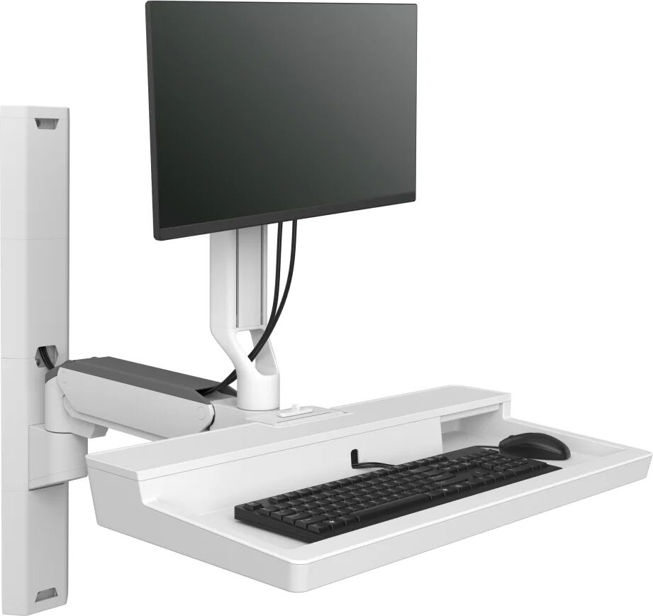 Ergotron 45-618-251 base e supporto per PC/workstation All-in-One 10,7 kg Bianco 68,6 cm (27") [45-618-251]