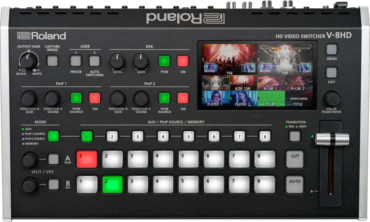 Roland V-8HD conmutador de vídeo HDMI