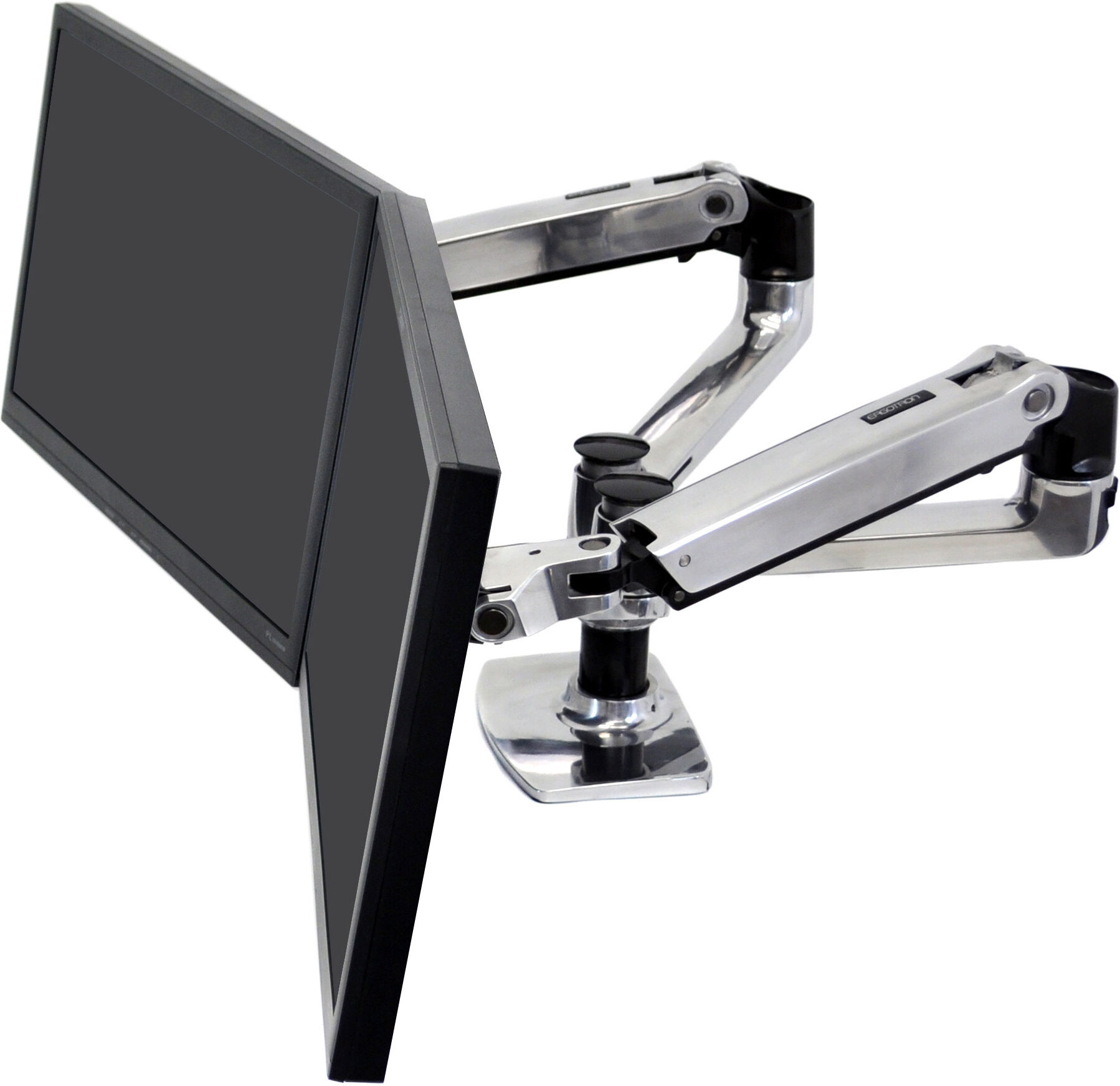 Ergotron LX Series 45-245-026 supporto da tavolo per Tv a schermo piatto 68,6 cm (27") Argento Scrivania [45-245-026]