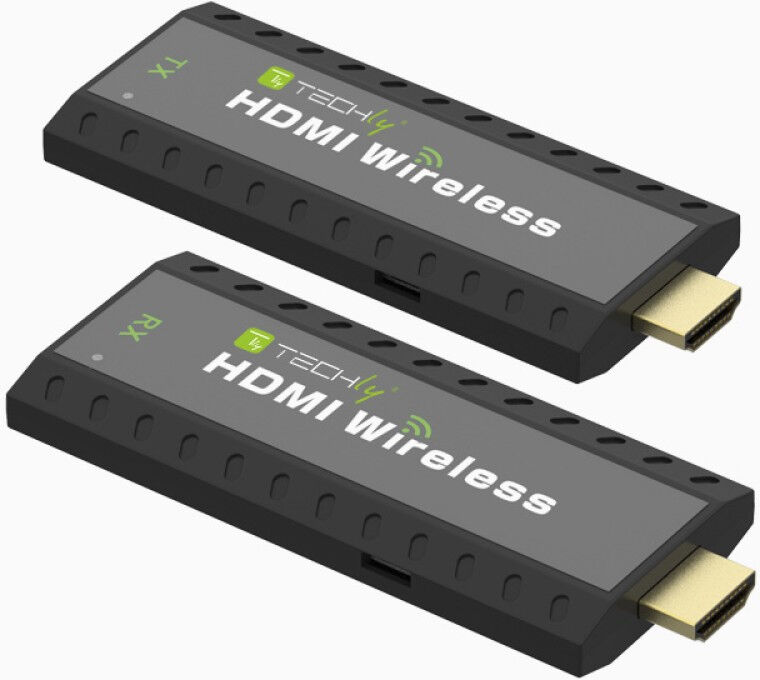 Techly IDATA HDMI-WL53 moltiplicatore AV Trasmettitore e ricevitore Nero [365641]