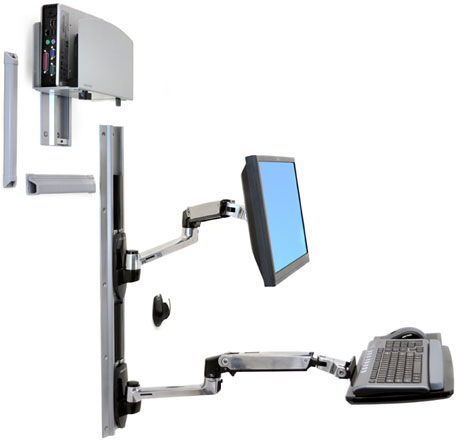 Ergotron LX Wall Mount System [45-247-026]