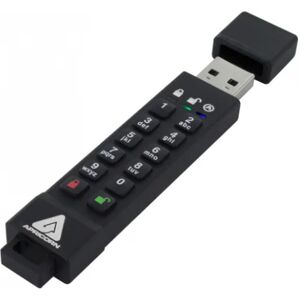 Apricorn 64GB Aegis Secure Key 3z unità flash USB tipo A 3.2 Gen 1 (3.1 1) Nero [ASK3Z-64GB]