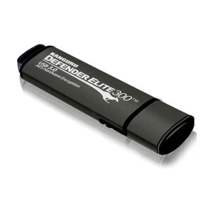 Kanguru Defender Elite300, 64GB unità flash USB tipo A 3.2 Gen 1 (3.1 1) Nero, Grigio [KDFE300-64G]
