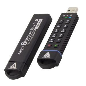 Apricorn Aegis Secure Key 3.0 unità flash USB 480 GB tipo A 3.2 Gen 1 (3.1 1) Nero [ASK3-480GB]