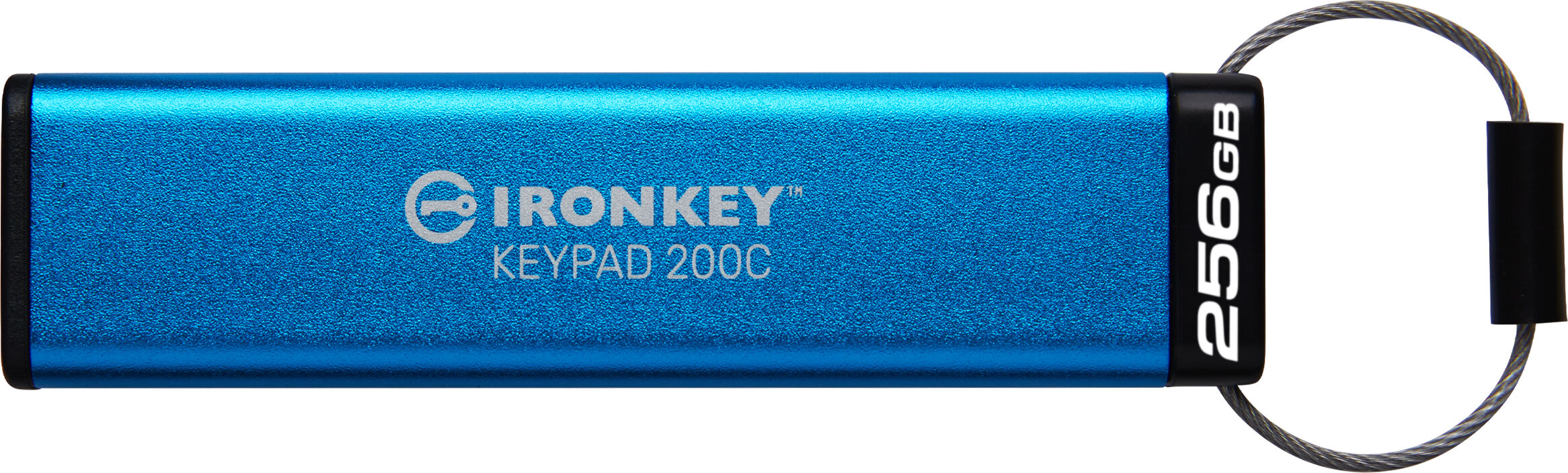 Kingston IronKey Keypad 200C USB-C da 256 GB, FIPS 140-3 livello 3 (in fase di approvazione) AES-256 [IKKP200C/256GB]