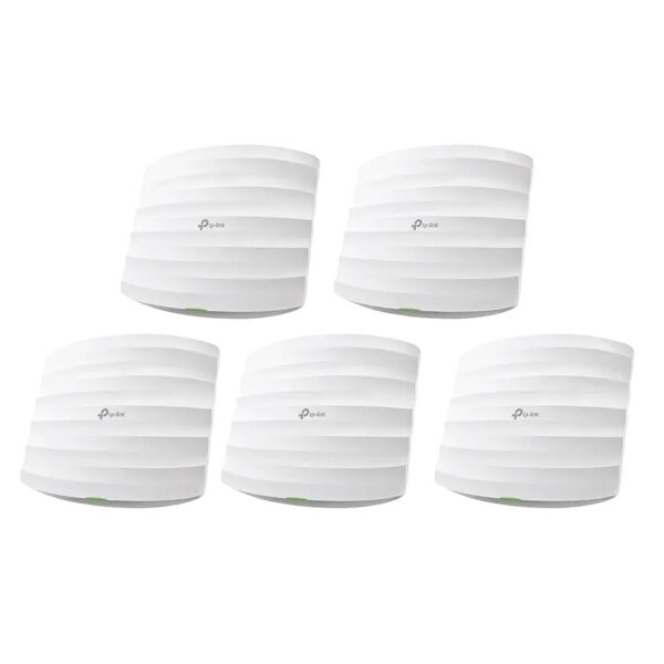 tp-link access point  omada eap245(5-pack) punto accesso wlan 1750 mbit/s bianco supporto power over ethernet (poe) [eap245(5-pack)]
