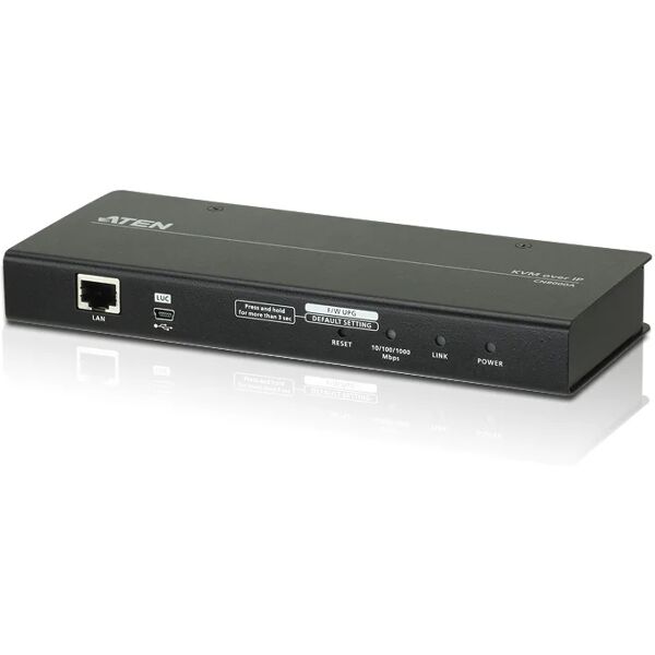 aten cn8000a-at-g switch per keyboard-video-mouse (kvm) montaggio rack nero [cn8000a-at-g]