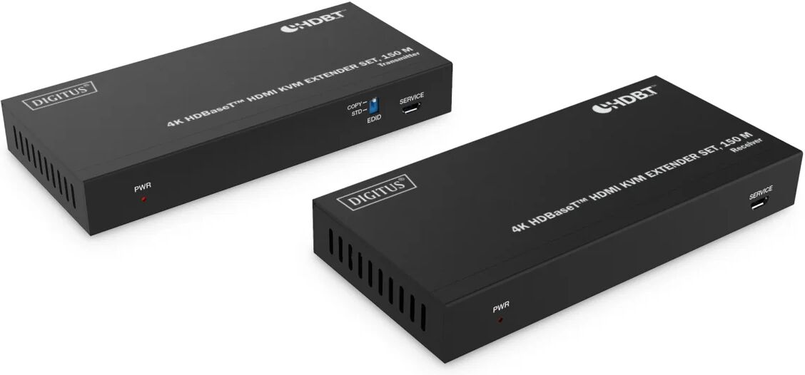 digitus set extender 4k hdbaset™ hdmi kvm, 150 m [ds-55522]