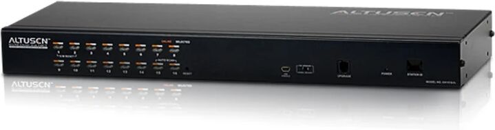 aten kh1516ai switch per keyboard-video-mouse (kvm) montaggio rack nero [dcp2979]