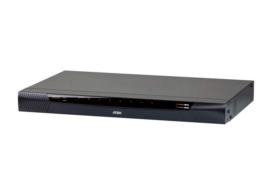 aten kn1108va switch per keyboard-video-mouse (kvm) montaggio rack nero [kn1108va-ax-g]