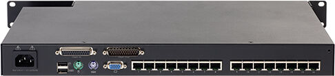 apc kvm0116a switch per keyboard-video-mouse (kvm) montaggio rack nero [kvm0116a]