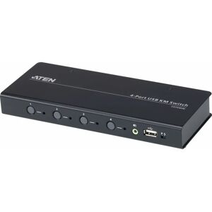 Aten Switch Km Usb A 4 Porte Illimitato (cavi Inclusi) [cs724km-at]