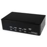 StarTech.com Switch KVM Dual DVI USB 4 porte con audio e hub 2.0 [SV431DD2DUA]