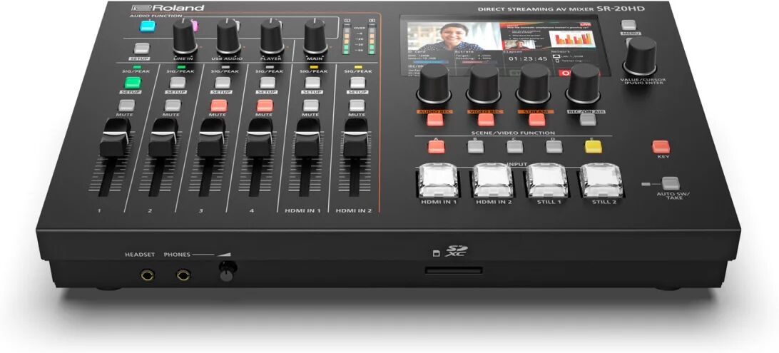 Roland SR-20HD mixer audio Nero