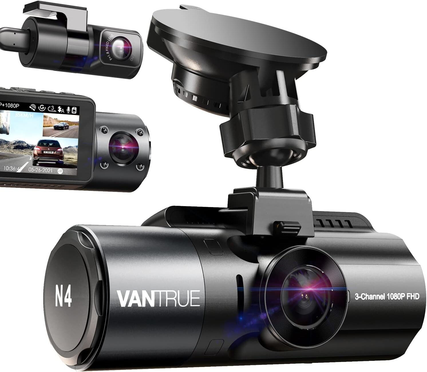 Vantrue N4 dash cam 4K Ultra HD Wi-Fi USB [N4]