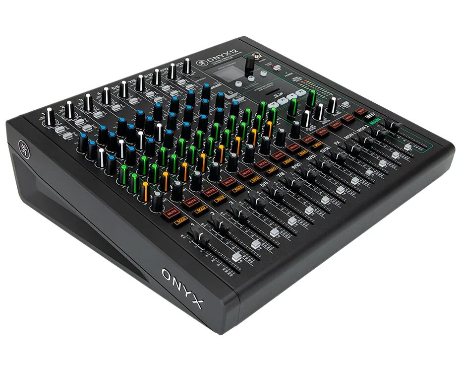 Mackie Mixer audio  ONYX 12 canali 20 - 30000 Hz Nero