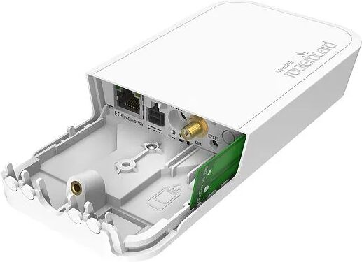 mikrotik access point  wap lora8 kit 300 mbit/s bianco supporto power over ethernet (poe) [rbwapr-2nd&amp;r11e-]