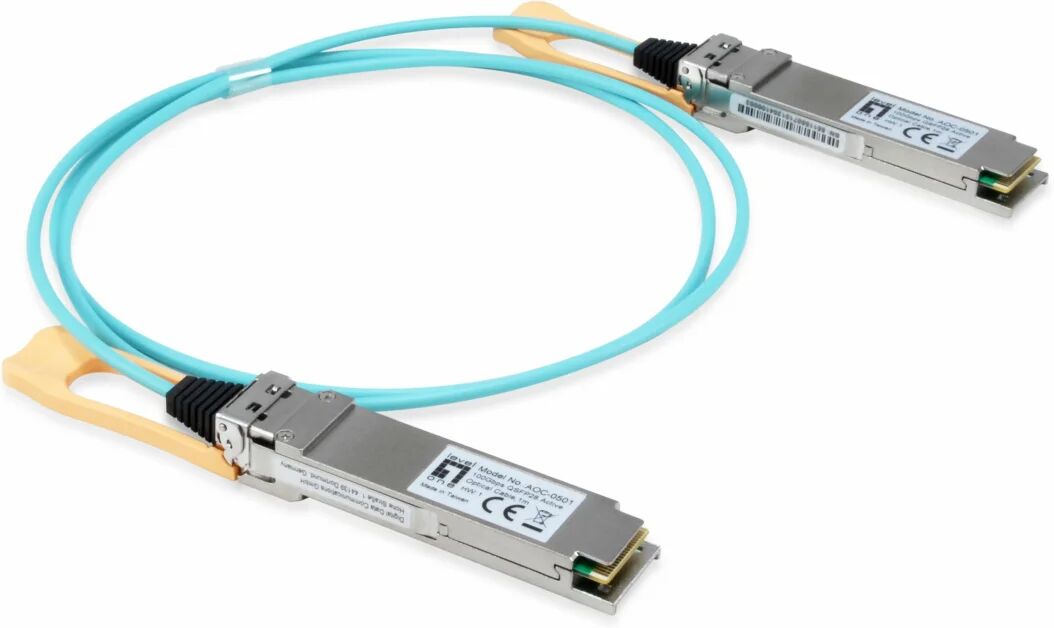 LevelOne AOC-0503 modulo del ricetrasmettitore di rete Fibra ottica 103100 Mbit/s QSFP28 850 nm [AOC-0503]