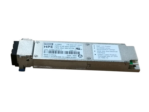 HP X140 40G QSFP+ LC LR4L 2km SM modulo del ricetrasmettitore di rete Fibra ottica 40000 Mbit/s [JL286A]