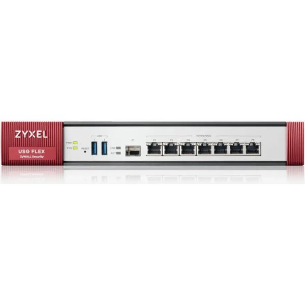 zyxel firewall hardware  usg flex 500 firewall (hardware) 1u 2,3 gbit/s [usgflex500-eu0102f]