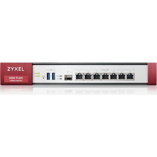 zyxel firewall hardware  usg flex 500 firewall (hardware) 1u 2300 mbit/s [usgflex500-eu0101f]