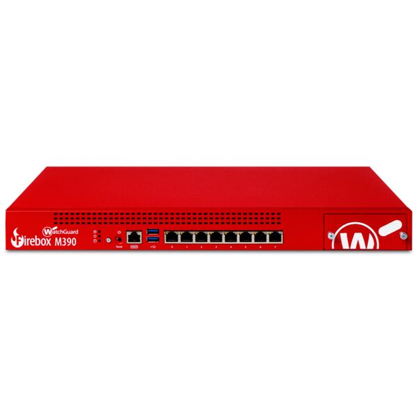 watchguard firewall hardware  firebox trade up to m390 firewall (hardware) 2400 mbit/s [wgm39002003]