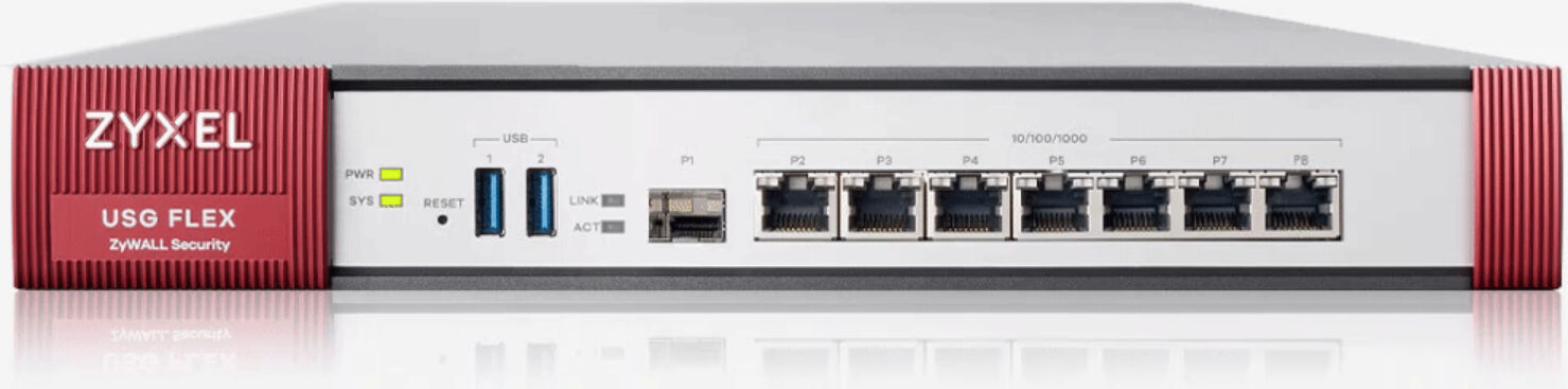 zyxel firewall hardware  usg flex 200 firewall (hardware) 1,8 gbit/s [usgflex200-eu0101f]