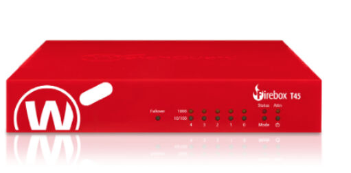 WatchGuard Firewall hardware  Firebox T45 firewall (hardware) 3,94 Gbit/s [WGT45033]