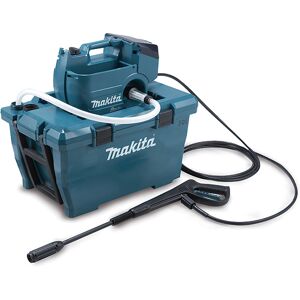 Makita DHW080ZK idropulitrice Verticale Batteria 380 l/h Nero, Blu [DHW080ZK]