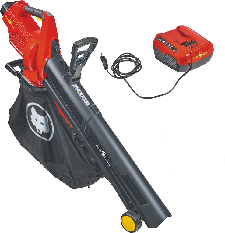 wolf-garten 41as4bv-650 soffiatore di foglie cordless 260 km/h nero, rosso 40 v [41as4bv-650]