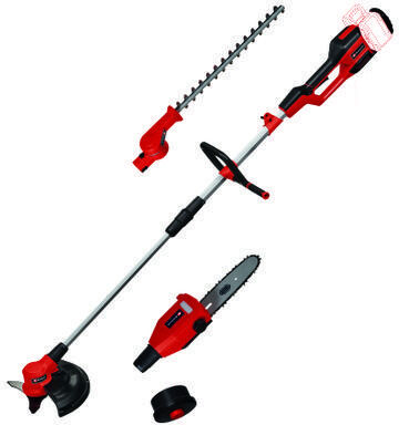 einhell rasaerba  3410901 decespugliatore e tagliabordi batteria nero, rosso [3410901]