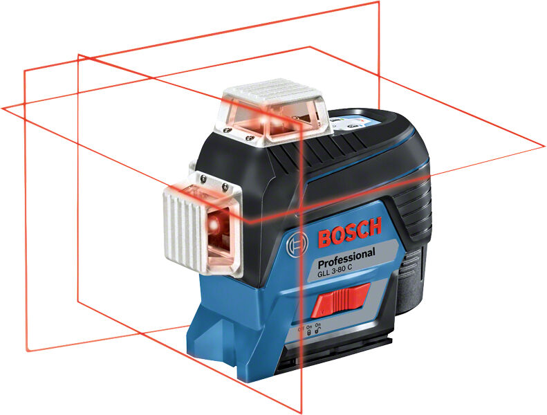 Bosch Livello laser  GLL 3-80 C Professional Livella lineare 30 m [0601063R01]