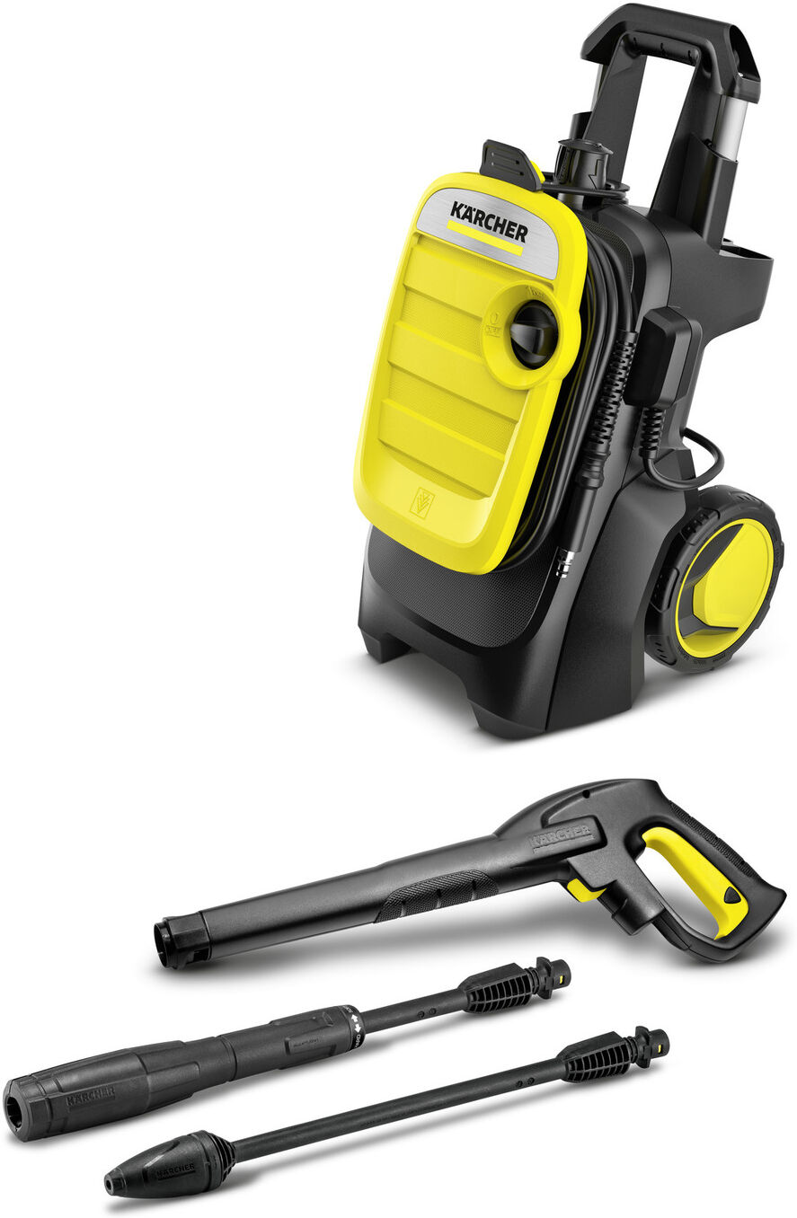 Kärcher K 5 COMPACT idropulitrice Verticale Elettrico 500 l/h 2100 W Nero, Giallo [1.630-750.0]