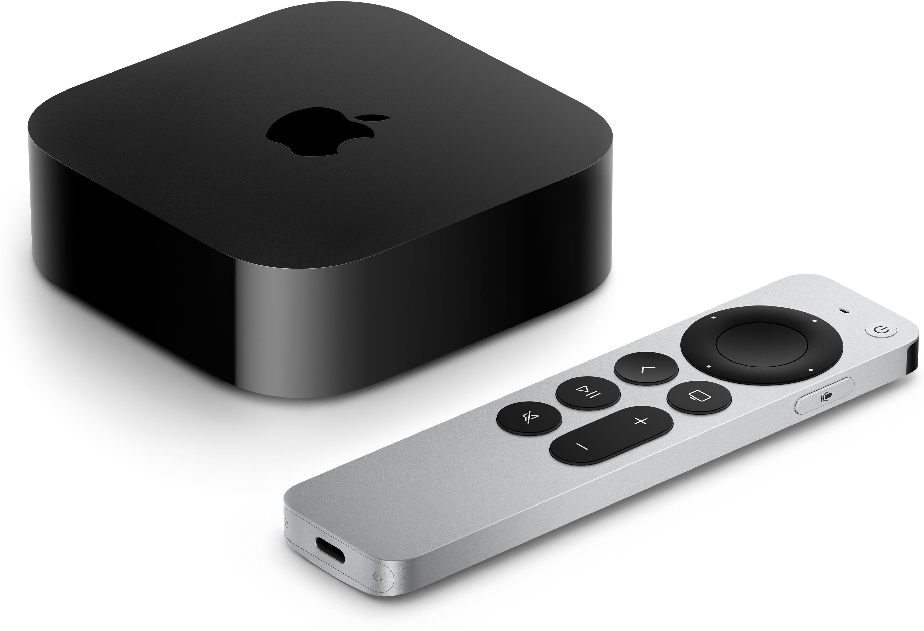 apple box smart tv  4k nero, argento ultra hd 128 gb wi-fi collegamento ethernet lan [mn893fd/a]