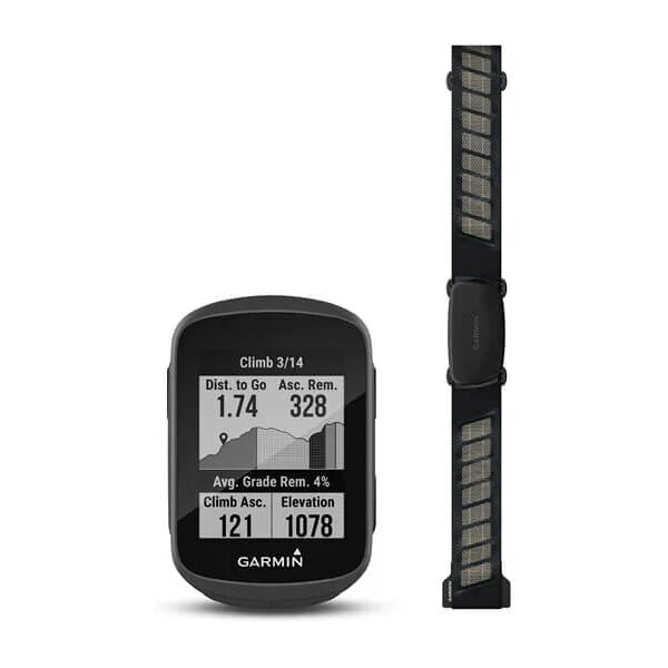 garmin computer per bicicletta  edge 130 plus 4,57 cm (1.8) da wireless nero [010-02385-11]