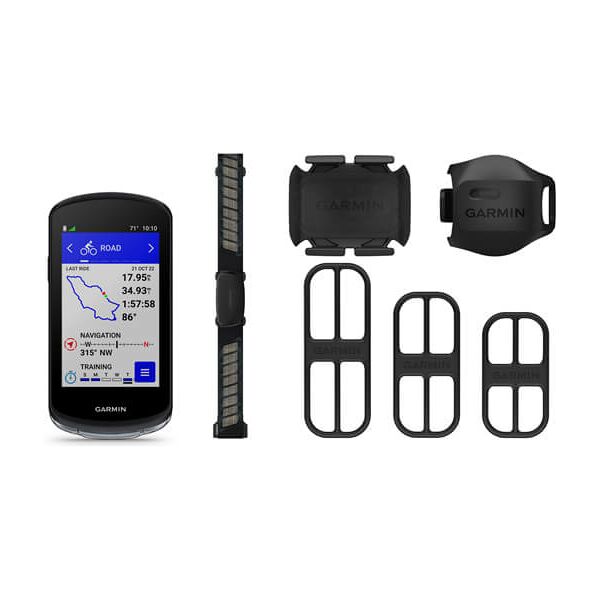 garmin computer per bicicletta  edge 1040 8,89 cm (3.5) da wireless nero [010-02503-11]