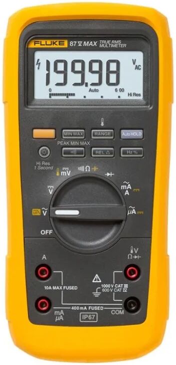 fluke 87v max multimetro multimetro digitale cat iii 1000v [-87v-max]