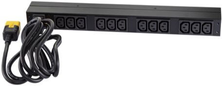 APC Basic Rack PDU unità di distribuzione dell'energia (PDU) 12 presa(e) AC 0U/1U Nero [AP9565]