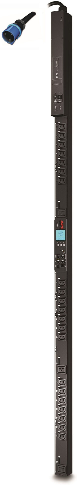 APC Switched Rack PDU unità di distribuzione dell'energia (PDU) 24 presa(e) AC 0U Nero [AP8653]