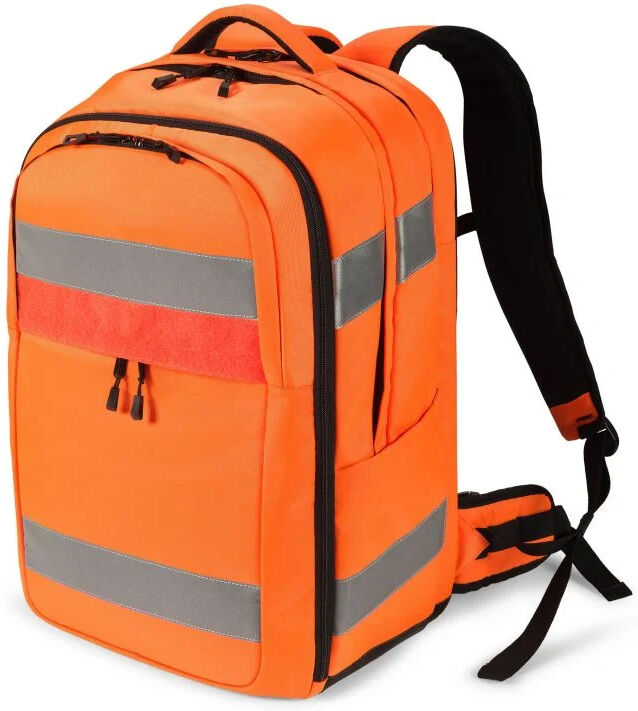 Dicota Hi-Vis zaino Arancione Polietilene tereftalato (PET), Poliuretano termoplastico (TPU) [P20471-05]