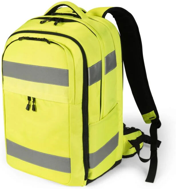 Dicota Hi-Vis zaino Giallo Polietilene tereftalato (PET), Poliuretano termoplastico (TPU) [P20471-04]