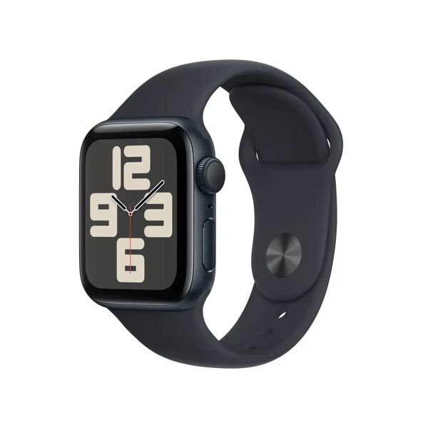apple smartwatch  watch se oled 40 mm digitale 324 x 394 pixel touch screen nero wi-fi gps (satellitare) [mr9x3qf/a]