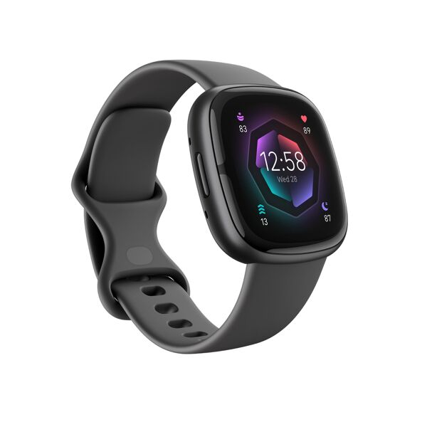 fitbit smartwatch  sense 2 digitale touch screen nero gps (satellitare) [fb521bkgb]