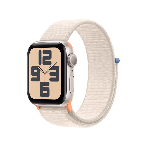 apple smartwatch  watch se oled 40 mm digitale 324 x 394 pixel touch screen beige wi-fi gps (satellitare) [mr9w3qf/a]